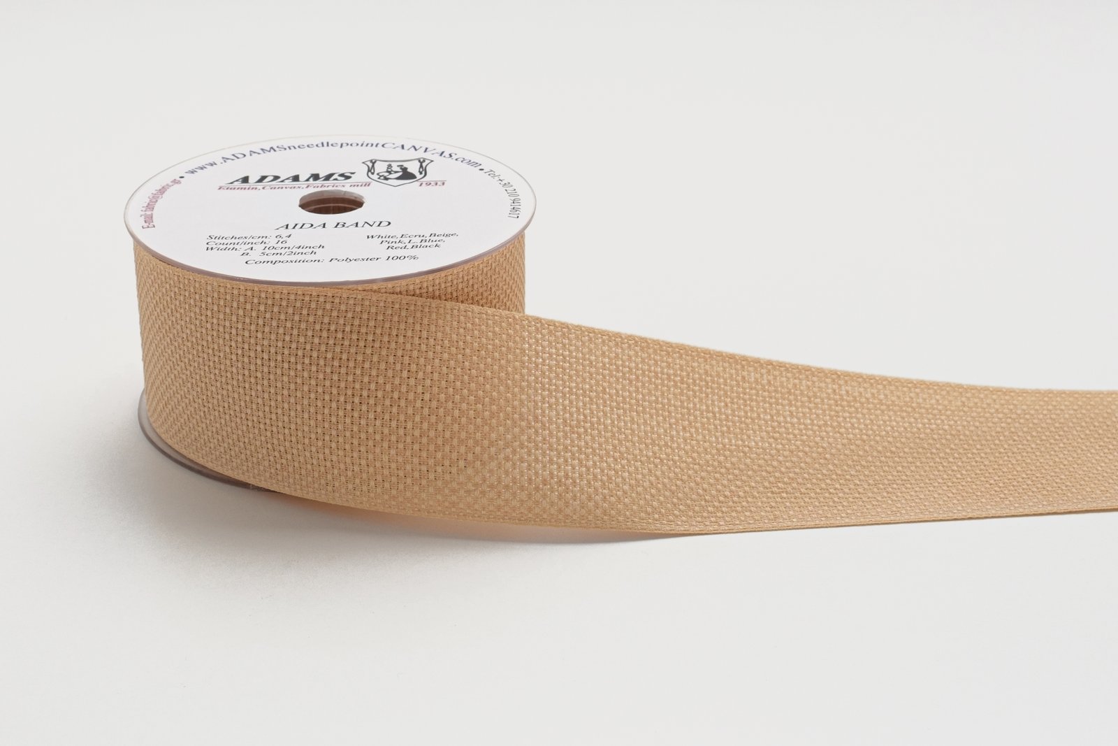 18FASKENxxxPOL(b)[EMBROIDERY BRAID 5cm. POLYESTER [BEIZE]